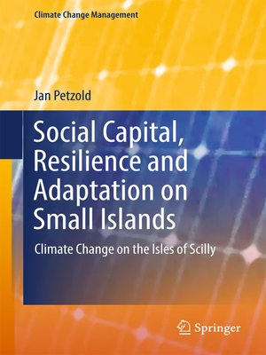 cover image of Social Capital, Resilience and Adaptation on Small Islands